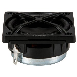 Peerless by Tymphany PMT-40N25AL01-04 1" Aluminum Dome Micro Full Range Speaker 4 Ohm